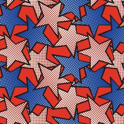 Cosmic Stars in Red