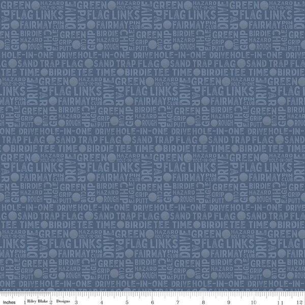 Text in Blue