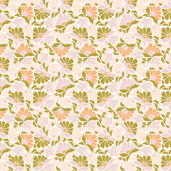 Little Mod Floral in Groovy