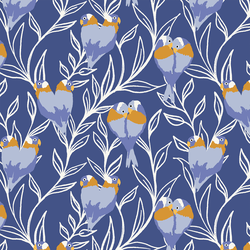 Darling Lovebirds in Inkwell