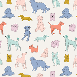 Dog Sketches in Sherbet