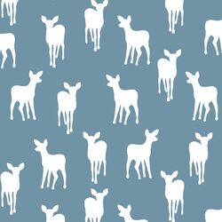 Fawn Silhouette in Marine