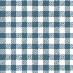 Medium Buffalo Plaid in Lake