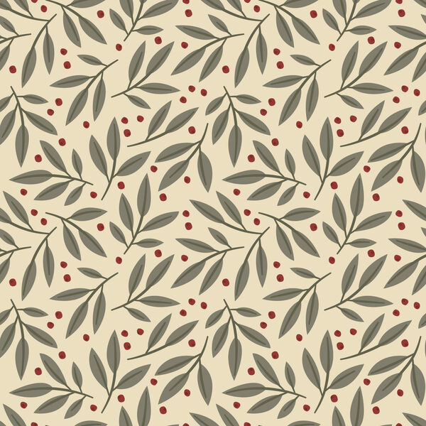Fall Foliage in Cream