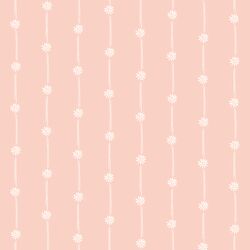 Meadow Stripe in Pale Peach