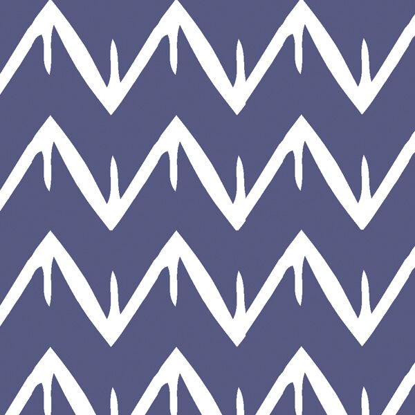 Peaks and Valleys in Indigo