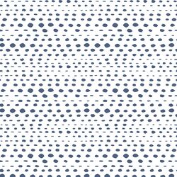 Little Skipping Stones in Midnight on White