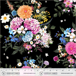 Bountiful Bouquets in Black