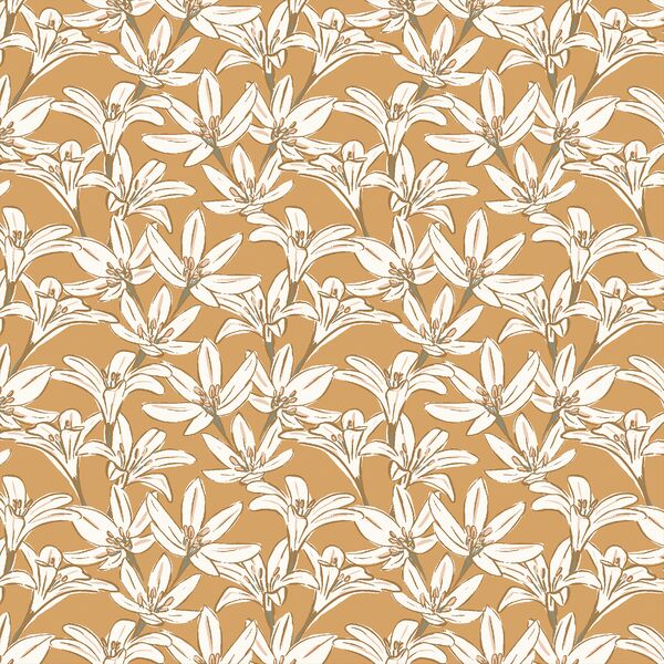 Lilies in Ochre