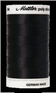Black (2596-0020) - Poly Sheen - 875 Yards