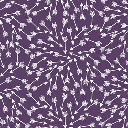 Arrows in Aubergine