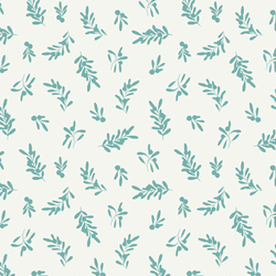 Tonal Sprigs in Cream