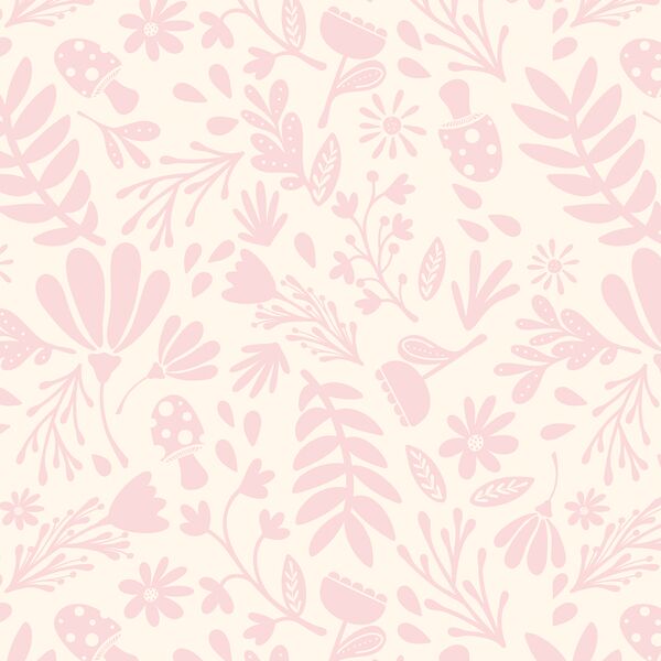 Spring Garden in Pink Lace