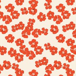 Small Blossoms in Cream