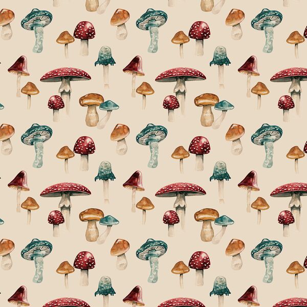 Mushroom Forest in Wild