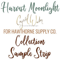 Harvest Moonlight Sample Strip