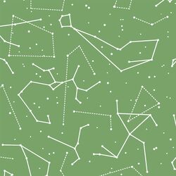 Star Charts in Pistachio