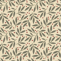 Fall Foliage in Cream