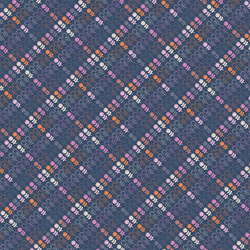 Backyard Plaid in Navy