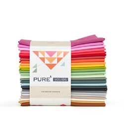 Pure Solids Fat Quarter Bundle in Gathering