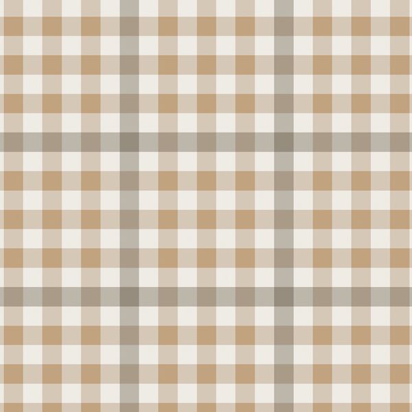 Fauna Gingham in Smoke
