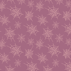 Spider's Web in Light Grape