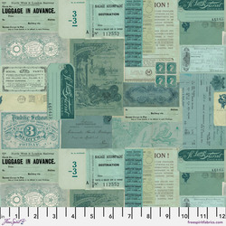 Ephemera in Teal