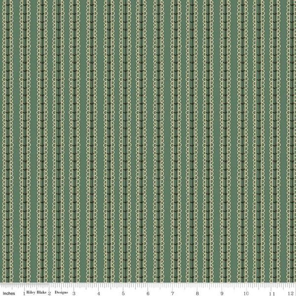 Stripes in Green