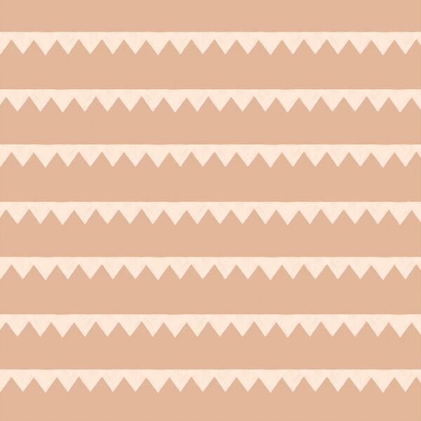Pennant Stripe in Latte