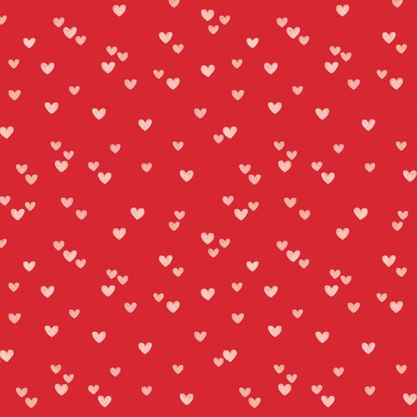 Jolly Hearts in Red