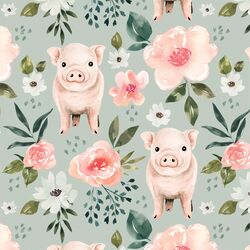 Pig in Mint
