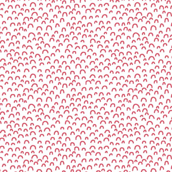 Doodle in Passion on White