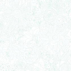 Paperie in Aloe on White
