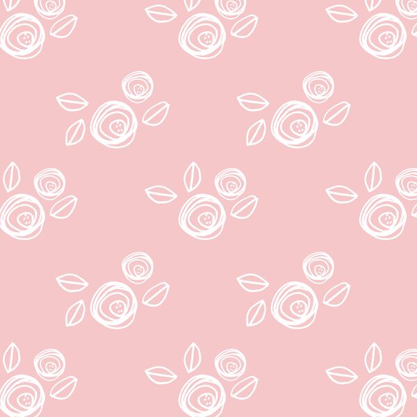 Small Regal Roses in Sweet Pink
