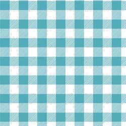 Medium Buffalo Plaid in Lagoon