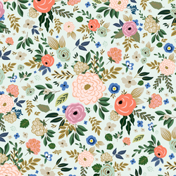 Big Deco Floral in Pale Aloe