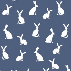 Cottontail Silhouette in Midnight