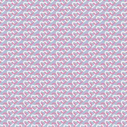 Ring of Hearts in Aurora Pink and Cream