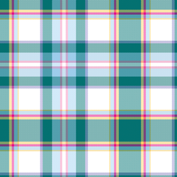 Blooming Tulips Plaid in Spring