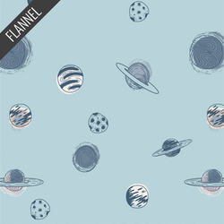 Planetarium Snug Flannel in Sky