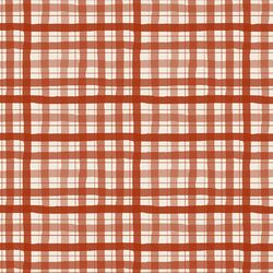 Gingham in Vintage Crimson