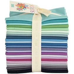 Tilda Solids Fat Quarter Bundle in Cool