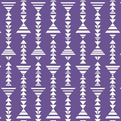 Little Tribal Stripe in Ultra Violet