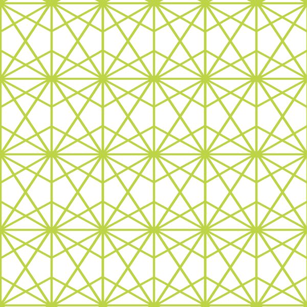 Terrarium in Lime on White