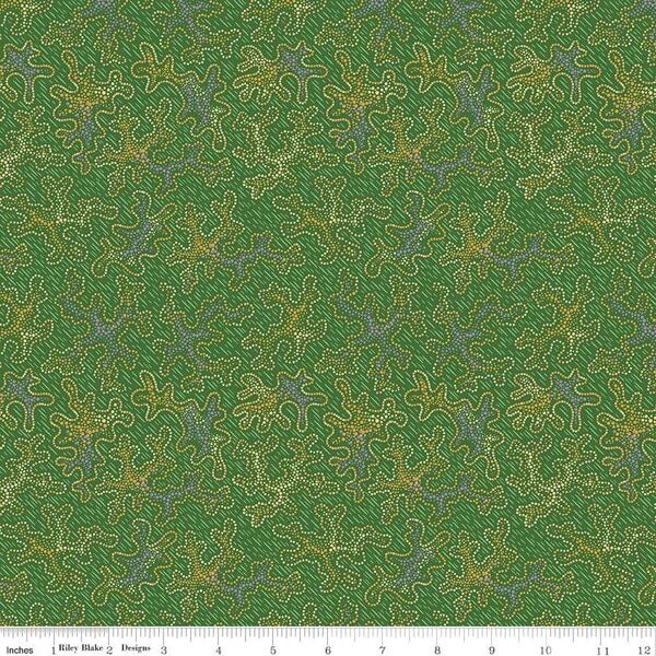 Dot Art in Green