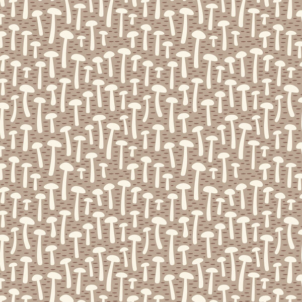 Toadstool Parade in Taupe