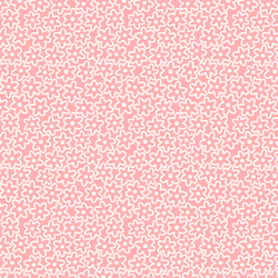 Flower Doodle in Peach