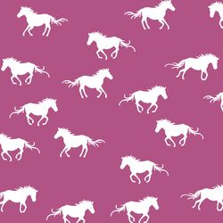 Horse Silhouette in Azalea