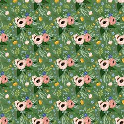 Summer Woodland Garden in Muted Green