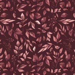 Leaves in Maroon
